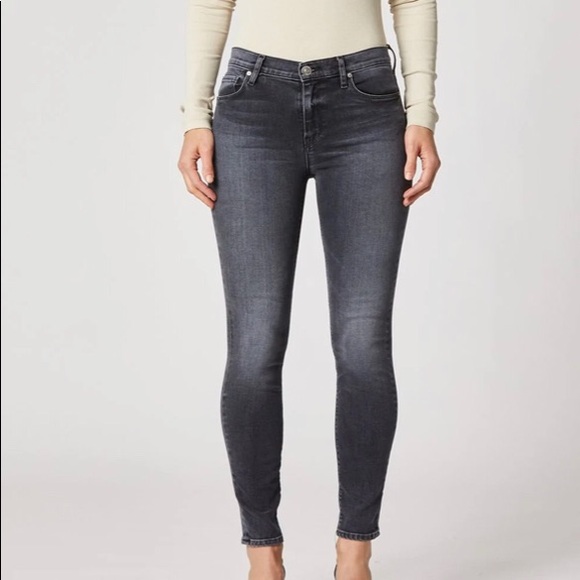 HUDSON NICO MIDRISE SUPER SKINNY JEANS SIZE 25 NWT MSRP $195 - Picture 4 of 8